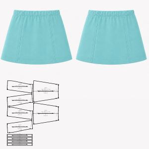 Fashion sewing patterns for GIRLS